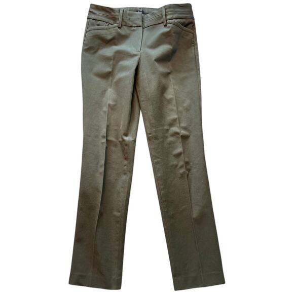 Perfect Condition Talbots Newport Pant Olive Green Size 4 - Picture 3 of 13